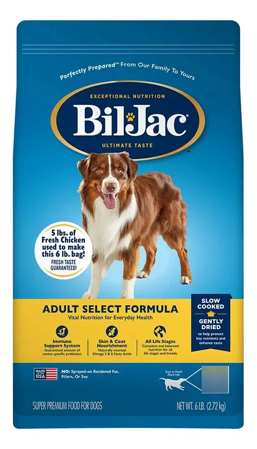 Bil-Jac Select Formula Pollo Adulto Raza Mediana (13,6 kg)